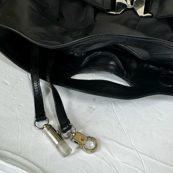 RUDSAK New Tote Bag Belt Shoulder Crossbody Nylon Leather Buckle Minimalist Ruch - Picture 5 of 16